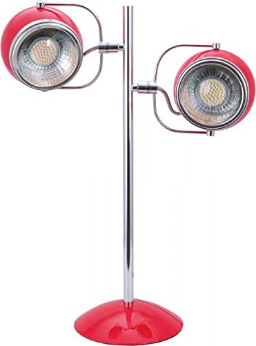 Preisvergleich Produktbild Heitronic Schreibtischleuchte Retro Rot IP20 / 35W / 27838