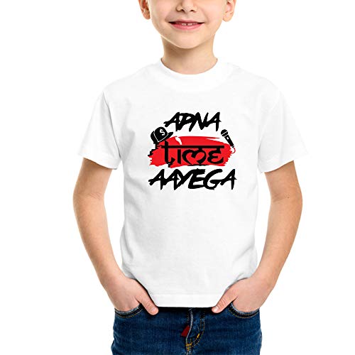 Powerpuff - Kids Apna Time Aayega Designer T-Shirts (Boy/Girl) RS.420.00