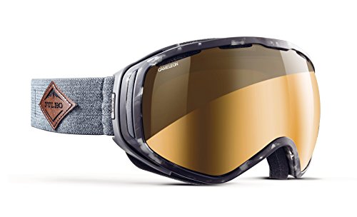 Julbo Titan máscara de esquí para Hombre, Hombre, Color Ecaille Gris, tamaño Talla XXL - Julbo
