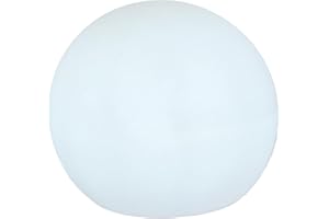newgarden - Lampada a sfera ø30 cm per esterno IP68. LED con ricarica solare e accensione automatica con sensore crepuscolare. Sfera di luce bianca fredda 6000 K
