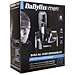 Rechargeable Babyliss 7056CU Body Hair Beard Trimmer Clipper Grooming kit