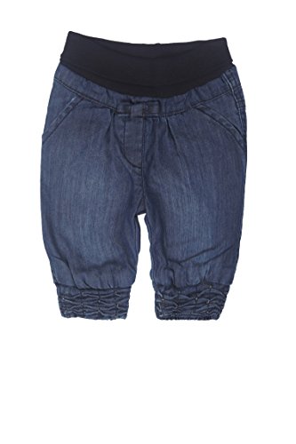 Steiff Baby Girls Hose Jeans Trousers, Blue (dark Blue Denim Blue 0012), 86