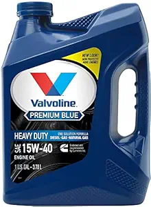 Valvoline Premium Blue SAE 15W-40 Diesel Engine Oil 1 GA, Case of 3