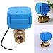 Produktbild Manyo Motorisierte Kugelhahn Elektrisch, Drei-Linien-Zwei-Wege-Steuerung, 1/2" DC12V, DN15, 1 Stück. (DN15)