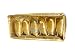 Premium Watch Storage 6 Partition Section Box Pouch Golden Jama Cloth 30x12x7 cm RS.349.00