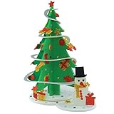 Imagimake Sparkling Christmas Tree and Snowman (Multicolour)