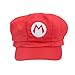 Produktbild Mario / Luigi Hüte Hut Rot / Grün Elastische Kappe Hat Cosplay Kostüm Fashion Design für Halloween Party (Rote)