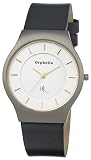 Orphelia Herren-Armbanduhr Spacemaster Analog Titan Quarz Leder