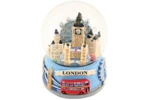 ELGATE London Collage Souvenir Snowglobe Snowstorm (65mm)