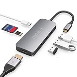 [Qualität Garantie] CE, FCC und RoHS zertifiziert. dodocool usb-c adapter verfügen über stabile Leistung, Temperaturschutz, Anti-Überstrom und Kurzschlussschutz. Nicht zuletzt gewährleisten wir unserem Kunden eine 18-Monate-Garantie.