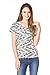 Bearsland Women's Maternity Nursing Striped Patchwork Breastfeeding Top