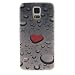 Produktbild Anlike Samsung Galaxy S5 Hülle, TPU Silikon Gel Schutzhülle / Schutz Hülle / Handy Hülle / Handytasche / Silikon Hülle Case / Flexibel Handy Tasche Cover für Samsung Galaxy S5 (5,1 Zoll) - Herz Rot