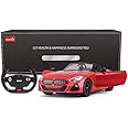 RASTAR BMW Remote Control Cars, 1/14 RC BMW Z4 Roadster Convertible BMW Toy Car - Red/2.4GHz, Gifts for Kids Boys