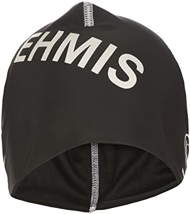 TEHMIS T2016RX Cycling Cap Skull Cap Helmet Liner Ultimate Thermal Retention &amp; Performance Moisture Wicking Perfect for Cycling, Skiing, Snowboarding, Motorcycling, Biking, Jogging (Black)