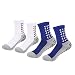 Produktbild IPOTCH 2 Paar Unisex Rutschfeste Socken für Krankenhaus, auch für Fußball, Basketball, Yoga, Pilatus, usw.