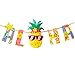 Produktbild Sommer Banner, Funpa HäNgenden Banner ALOHA Brief Zeichen Dekor Papier Banner FüR Hawaii Party