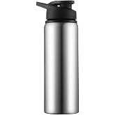 304 &Ccedil;elik Siyah Kapak 700 ml Sporcu Matara Suluk (SICAK-SOĞUK TUTMAZ) cin427