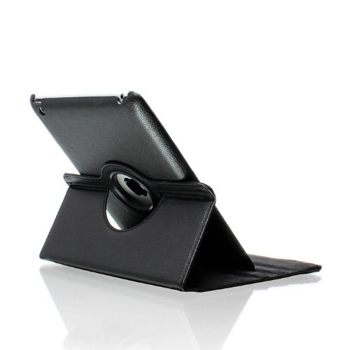 PU-Leder 360 Grad Drehbar Ständer iPad Schutzhülle für iPad 2 3 4 Retina Display Gratis Displayschutzfolie & Stylus - 4