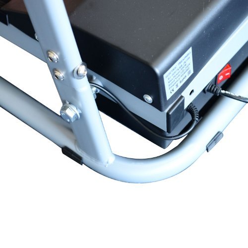 Homcom Laufband Elektrisches Fitnessgerät Klappbarer Heimtrainer mit LCD-Display 150 kg Belastung 500 W, schwarz-silbergrau, B1-0097 - 7