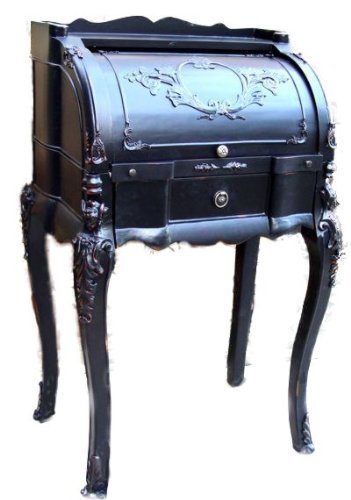 SEKRETR ANTIK SCHWARZ SCHMINKTISCH DAMENSCHREIBTISCH SEKRETR ANTIK SCHWARZ SCHMINKTISCH DAMENSCHREIBTISCH
