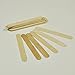 100 Smooth Wooden Disposable Waxing Spatulas
