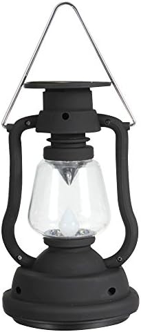 Tping Portable 3 Light Modes Ultra Bright Solar & Hand Crank LED Camping Lantern for Hiking, Camping, Fishing, Emergencies, Hurricanes, Outages (Black)
