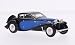 Produktbild Bugatti Type 50 T, schwarz/blau, RHD, 1930, Modellauto, Fertigmodell, Look Smart 1:43