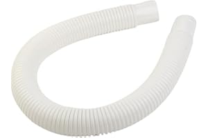 THAUMIFY Pool Skimmer Schlauch Ersatz für Intex Surface 10531, 4,0 x 76,2 cm Skimmer Ersatzschlauch für Vakuum #29083, Weiß, 1.57''x30''