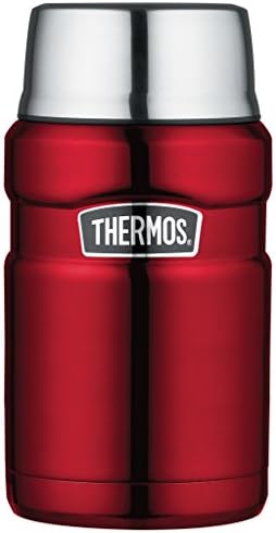 Stainless King Food Flask 0.71L Red