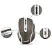 Produktbild EagleTec MR5M2509 2.4GHz Schnurlose optische 5 Tasten Maus, anpassbare Auflösung 1000/ 1500/ 2000 DPI, mit Nano USB Empfänger (Champagne Gold)