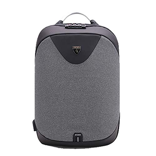 Preisvergleich Produktbild Laptop-Reisetasche für Rucksäcke, ultradünne und robuste Business-Diebstahlsicherung mit USB-Ladeanschluss, Wasserdichte College-School-Männer und Damen-Notebook