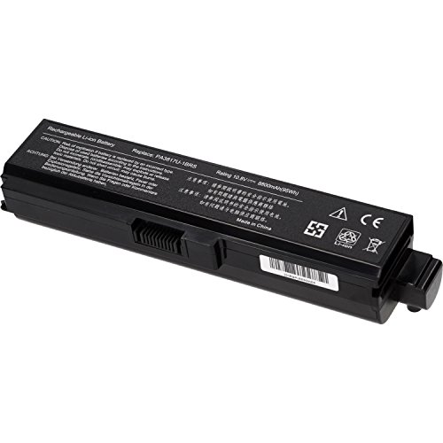 PURE⚡POWER® EXTENDED Laptop Akku für Toshiba Satellite C660-258 (10.8V, 8800 mAh, schwarz, 12 Zellen) - 3