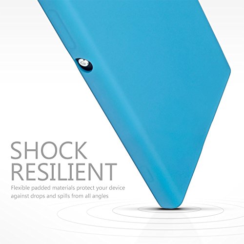 Sony Xperia XA1 Funda Protectiva de Silicona Gel TPU estrecha - Azul Claro s  lido acabado mate