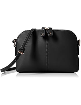 Dorothy Perkins Damen Pouch Lead Xbody Umhängetasche, Schwarz (Black), 21x15x6 centimeters
