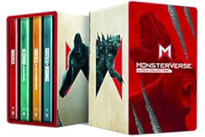 Godzilla/Kong - Collection 4 films : Godzilla + Godzilla : Roi des monstres + Kong : Skull Island + Godzilla vs Kong [Francia] [4k Ultra-HD + Blu-Ray]