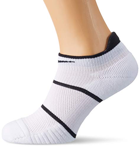 Nike NIKECOURT Essentials NS Chaussettes Mixte Adulte, White Black, FR : M (Taille Fabricant : M)