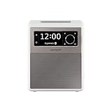 WECKER MIT INTEGRIERTEM NACHTLICHT: Duale Weckfunktion. Einschlaffunktion. Schlummer-Funktion. Mit Alarm, DAB+ Digitalradio, FM Radio einschlafen oder aufwachen. Dimmbares Display mit Uhrzeit und Datum. Gut lesbare Uhr bei Tag und Nacht. Integriertes LED Nachtlicht für eine dezente Hintergrundbeleuchtung.