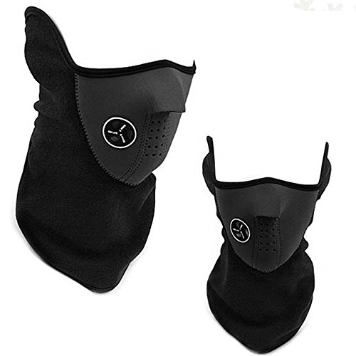 TRIXES Sport – Gesichtsmaske, Balaclava und Outdoor Handschuhe für Skifahren, Motorrad, Sport, Kostüm, langer Halswärmer - 2