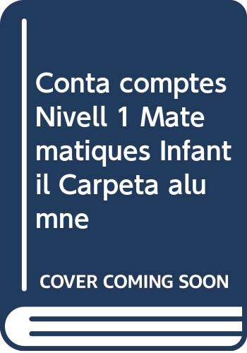 Conta comptes Nivell 1 Matemàtiques Infantil Carpeta alumne