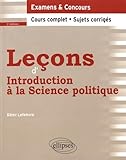 Leçons d'introduction à la Science politique - 3e édition