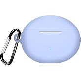 Nanospace HUAWEI FreeBuds 6i İle Uyumlu silikon tam koruma Kancalı kılıf (mavi)