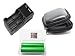Produktbild Dampfer Power-Set mit 2x 18650 VTC6 Konion 3000 mAh Akkus in Akkupilot-Box + Xtar VC2 Li-Ion 2-Schacht Ladegerät + hochwertige Cellsafe Schutztasche für Dampferzubehör