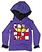 Bird Puzzle Hoody - Purple 9 - 10 Yrs