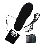 WARME UND KOMFORTABEL - Die beheizte Schuheinlage Halten Sie Ihre Füße im kalten Winter warm und entlasten Sie den Schuh vor Druck und Schmerzen. Die Temperatur ist im Winter auf das angenehmste und sicherste Niveau ausgelegt. Sie können Wärme ohne Beschwerden und Sorgen genießen.