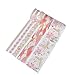 Produktbild TREESTAR Blume Muster Washi Tape DIY Papier Band Aufkleber Abdeckbänder Collage Hand Konto Dekorationsaufkleber für Scrapbooking Kunst Geschenk Verpackung