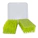 BINGONE Baby Bottle Drying Dish Rack Grass Countertop Green