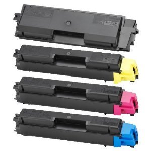 4 Toner patrone für Kyocera TK-590 , TK590 , FS-C2026 MFP , FS-C2126 MFP , FS-C2026MFP FS-C2126MFP ,FS-C5250 DN / TK-590 kompatibel (BK,Y,M,C)