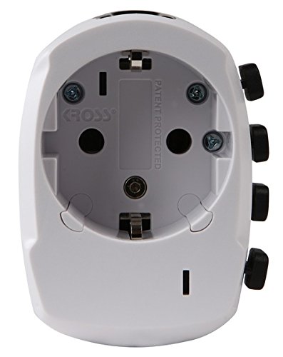 SKROSS PRO – Reiseadapter für Reisende aus Europa (Schuko-Standard) mit patentierten Länderschiebesystem für Reisen in über 220 Länder (USA, UK, Australien, China, Italien, Schweiz, Brasilien …) - 8