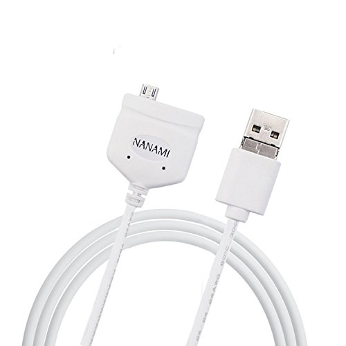 Neueste Multifunktionale USB 2.0 OTG Host Adapter Kabel Micro Ladekabel Datenkabel für Android Smartphones, PC und Tablets 1m (Weiß)