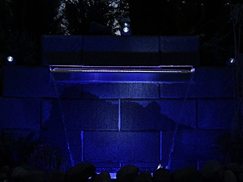 Köhko Wasserfall 60 CM aus Edelstahl matt Aquafall (15 – 150 CM) - 2